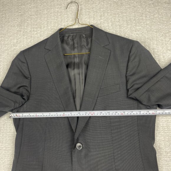 Ermenegildo Z Zegna Jacket Mens 50 R Gray Drop 8 Blazer Sport Coat Wool Mohair - Picture 10 of 16